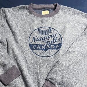 Gray Niagara Falls Canada Sweatshirt